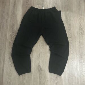 Black Blank SWEATPANTS JOGGERS